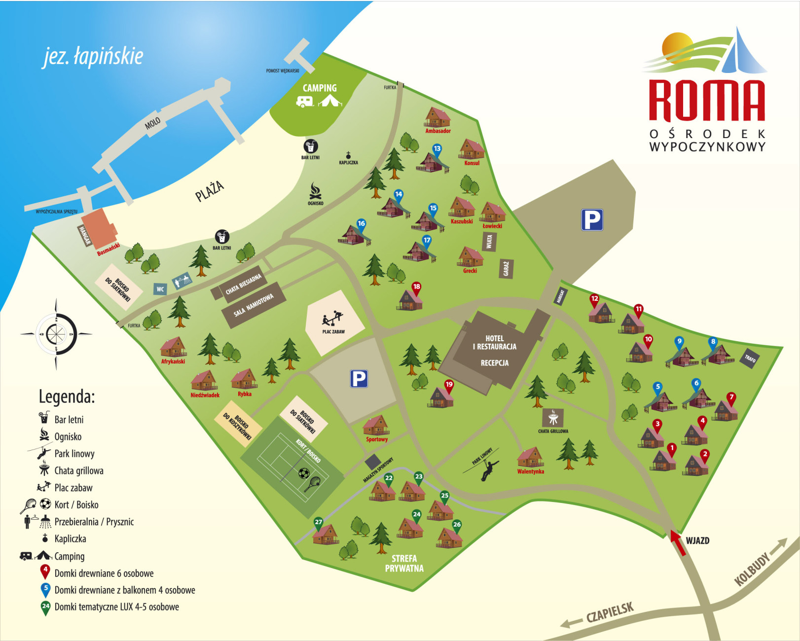 Plan ośrodka